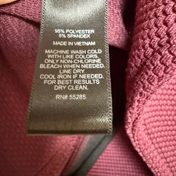 Express Maroon Moto Jacket - Picture 3 of 5